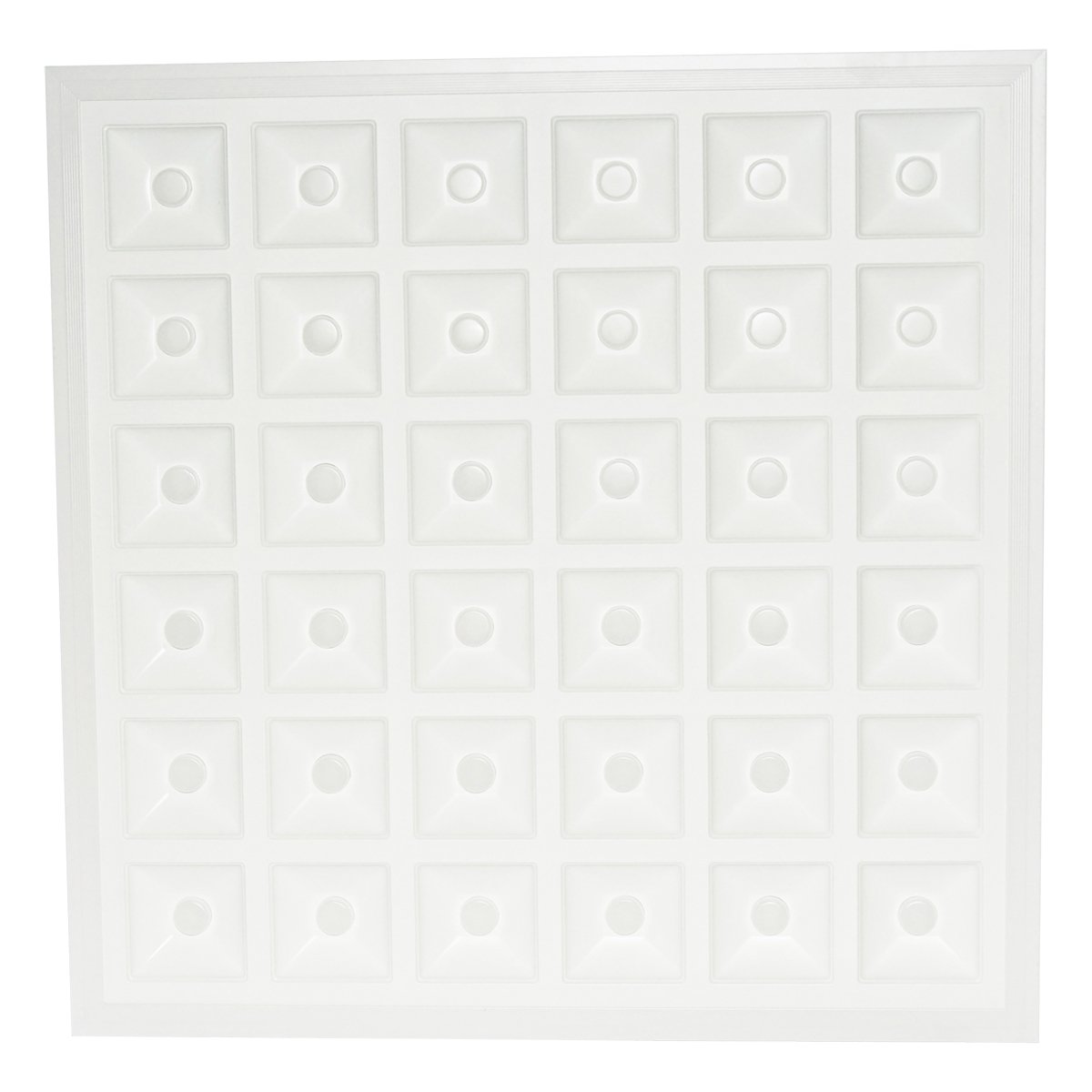 Panou cu 144 LED-uri chip 2835 suport de aluminiu 48W 595x595x20mm Breckner Germany